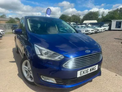 Used Ford C-MAX Titanium X 118 HP (86 kW) 2016 Blue MPV