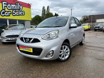Gebraucht Nissan Micra Acenta 2014 Silber Kleinwagen