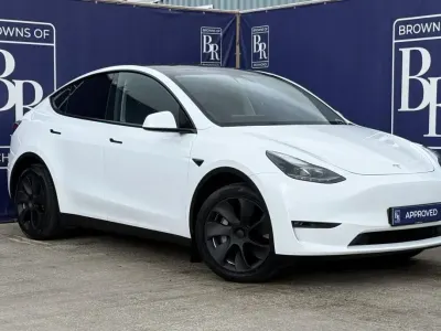 Used Tesla Model Y 282 kW (384 HP) 2022 White SUV