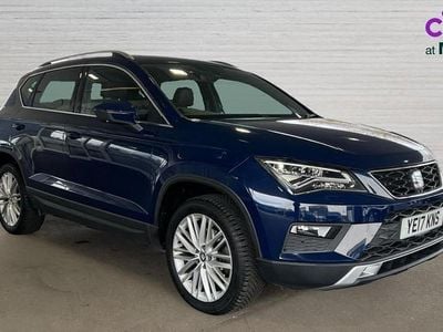 Used Seat Ateca XCELLENCE 150 HP (110 kW) 2017 Blue SUV