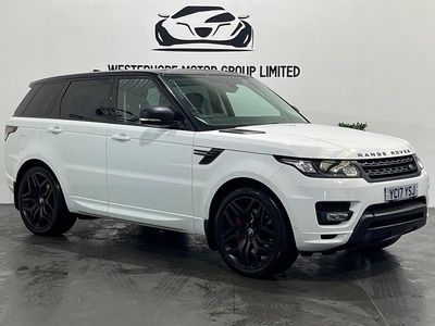White Used 2017 Land Rover Range Rover Sport Autobiography Dynamic SUV | £21,000 (Fair price)