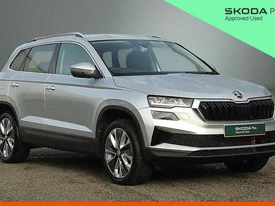 Used Skoda Karoq SE L 110 HP (80 kW) 2024 Brilliant silver metallic SUV