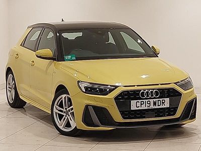Yellow Used 2019 Audi A1 S-Line Hatchback | £15,998 (Fair price)