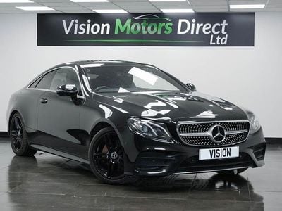 Black Used 2017 Mercedes E220 AMG line Coupe | £11,740 (Super price)
