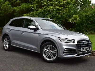 Used Audi Q5 S-Line 245 HP (180 kW) 2019 Silver SUV