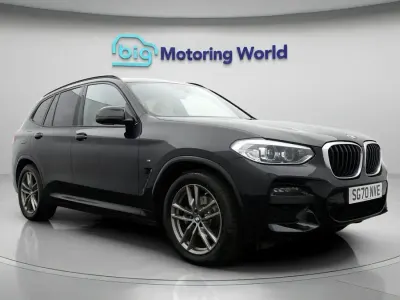 Used BMW X3 M Sport 190 HP (139 kW) 2020 Black SUV