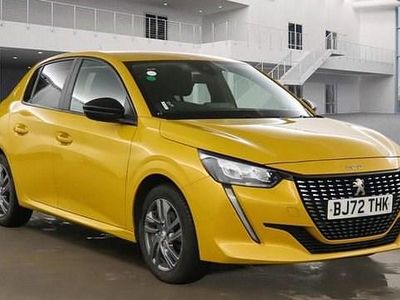 Used Peugeot 208 Active+ 100 HP (73 kW) 2022 Yellow Hatchback