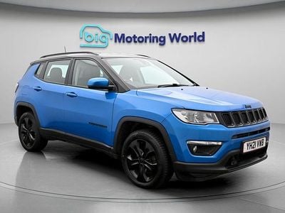 Begagnad Jeep Compass Night Eagle 138 HK (101 kW) 2021 Blå SUV