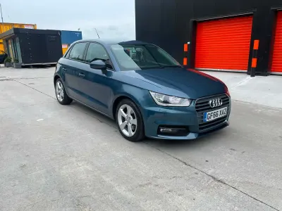 Used Audi A1 Sport 116 HP (85 kW) 2016 Blue Hatchback