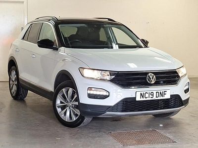 Used VW T-Roc Design 115 HP (84 kW) 2019 White SUV