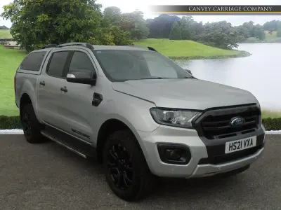 Used Ford Ranger Wildtrack 210 HP (154 kW) 2021 Silver Pickup