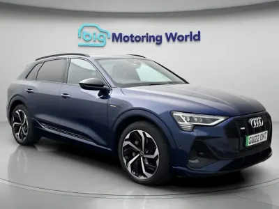 Used Audi e-tron Black Edition 300 kW (408 HP) 2022 Blue SUV