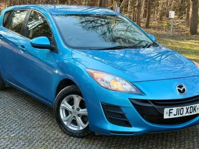 Used Mazda 3 105 HP (77 kW) 2010 Blue Hatchback