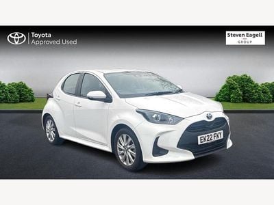 Used Toyota Yaris Hybrid 2022 White Hatchback