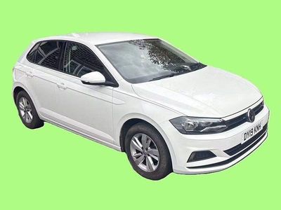 Used VW Polo SE 95 HP (69 kW) 2019 White Hatchback