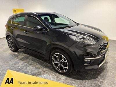 Used Kia Sportage GT-Line 134 HP (98 kW) 2021 Black SUV