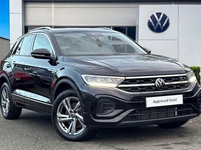 Black Used 2025 VW T-Roc R-line SUV | £25,290 (Good price)