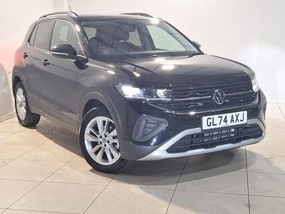 Black Used 2024 VW T-Cross Match SUV | £21,298 (Fair price)