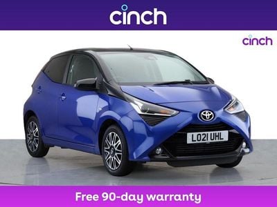 Blue Used 2021 Toyota Aygo X-clusiv Hatchback | £8,999 (Fair price)