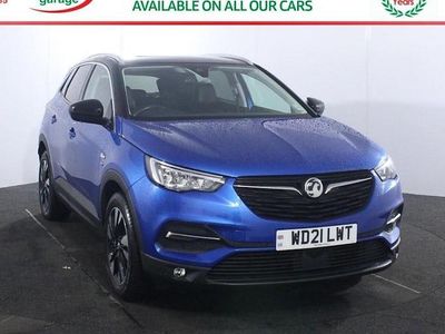 Used Vauxhall Grandland X Edition 131 HP (96 kW) 2021 Blue SUV