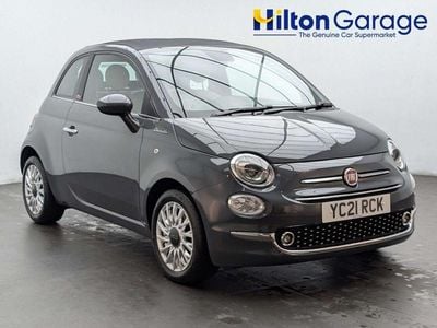 Used Fiat 500C Dolcevita 70 HP (51 kW) 2021 Grey Cabriolet