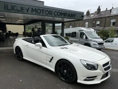 Used Mercedes SL500 AMG 428 HP (314 kW) 2015 White Cabriolet
