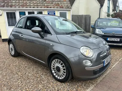 Used Fiat 500 Lounge 69 HP (50 kW) 2013 Grey Hatchback