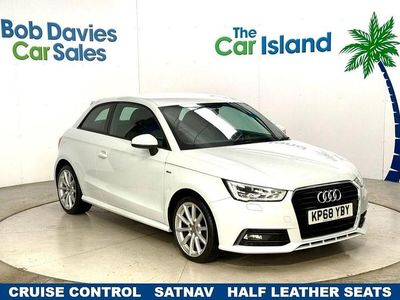 Used Audi A1 S-Line 95 HP (69 kW) 2018 White Hatchback