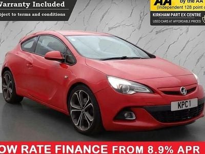 Used Vauxhall Astra GTC Edition 140 HP (102 kW) 2014 Red Coupe