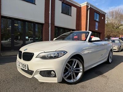Used BMW 220 M Sport 2015 White Cabriolet