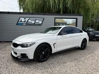 Used BMW 420 M Sport 190 HP (139 kW) 2018 White Coupe