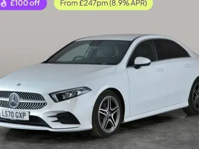 Begagnad Mercedes A180 AMG line 116 HK (85 kW) 2020 Vit Sedan