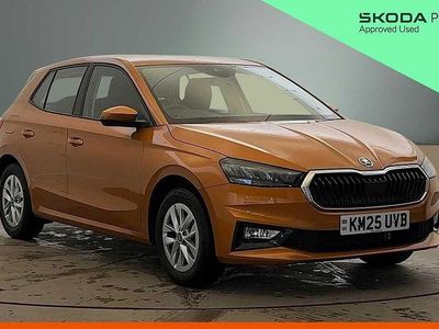 Used Skoda Fabia SE 80 HP (58 kW) 2025 Phoenix orange metallic Hatchback