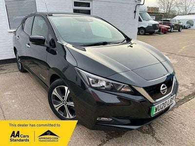 Used Nissan Leaf Tekna 110 kW (150 HP) 2020 Black Hatchback