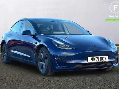 Blue Used 2021 Tesla Model 3 Long Range AWD Sedan | £18,299 (Fair price)