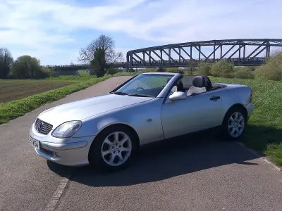 Used Mercedes SLK230 197 HP (144 kW) 2000 Silver Cabriolet