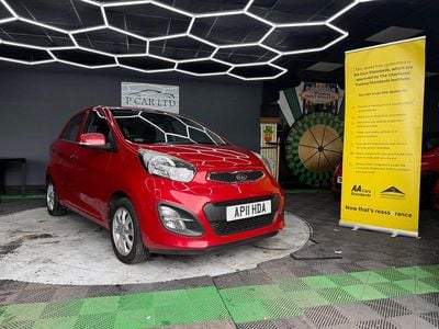 Używany Kia Picanto 85 KM (62 kW) 2011 Czerwony Hatchback