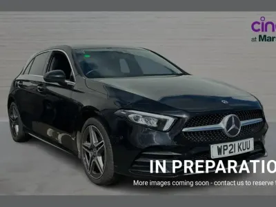 Begagnad Mercedes A250 Executive 214 HK (157 kW) 2021 Svart Halvkombi