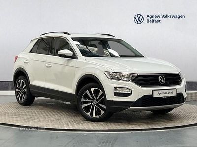 White Used 2021 VW T-Roc United SUV | £15,700 (Fair price)