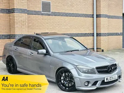 Used Mercedes C63 AMG AMG 457 HP (336 kW) 2010 Silver Sedan