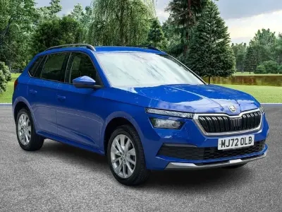 Gebraucht Skoda Kamiq SE 95 PS (69 kW) 2022 Blau SUV