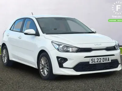 Used Kia Rio Advance 101 HP (74 kW) 2022 White Hatchback