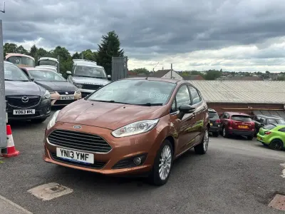Used Ford Fiesta Titanium 2013 Bronze Hatchback