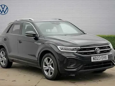 Used VW T-Roc R-line 150 HP (110 kW) 2023 Black SUV