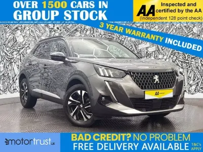 Begagnad Peugeot 2008 GT 130 HK (95 kW) 2022 Grå SUV