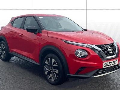 Used Nissan Juke Acenta 114 HP (83 kW) 2022 Red SUV