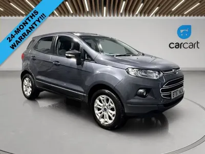Used Ford Ecosport Zetec 125 HP (91 kW) 2017 Grey SUV