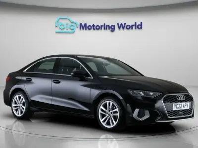 Używany Audi A3 Sport 109 KM (80 kW) 2022 Czarny Sedan/Limuzyna