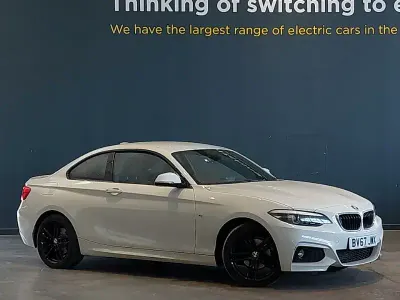 Used BMW 218 M Sport 136 HP (100 kW) 2017 White Coupe