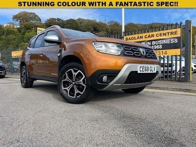 Used Dacia Duster Prestige 115 HP (84 kW) 2018 Orange SUV